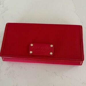 New kate spade RED wallet